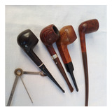 Lote De 4 Antiguas Pipas Lector Fireside Yello Dr. Grabow