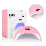 Lámpara De Uñas Sun 5 Profesional 48w Led Uv Digital Gelish