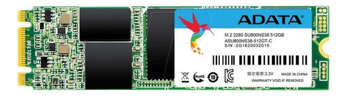 Disco Sólido Ssd Interno Adata Ultimate Su800 Asu800ns38-512gt-c 512gb