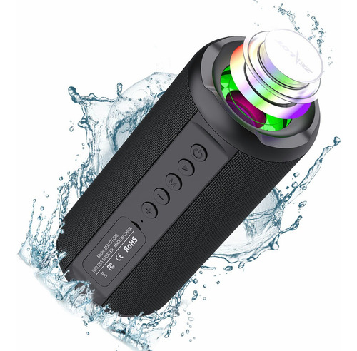 Bocina Bluetooth Subwoofer Altavoz Recargables Con Rgb Luces