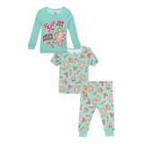 Pijama Navideño Para Bebé 6-9 Meses