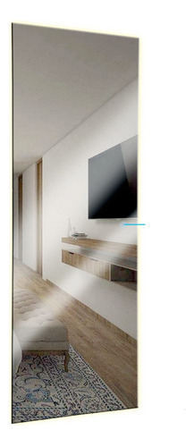 Espejo Con Luz Led Touch 3 Tonos D Luz Rectangular Vertical 