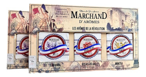 Marchand D`aromes Kit Jabones Les Aromes De La Revolution 