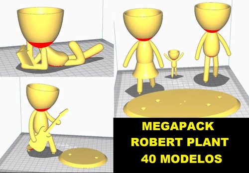 Relaxitos Macetas Pack 40 Modelos Archivo Stl Impresion 3d 