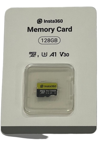Cartão Micro Sd Insta360 128gb Para One X2 X3 One Rs One R