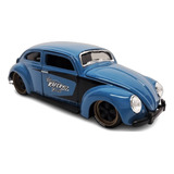 Volkswagen Beetle- Nuevo Sin Caja- Azul 1/24 Maisto Desing