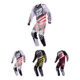 Jm Conjunto Motocross Ls2 Mx Naranja Amarillo Rojo 50% Off