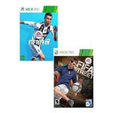 Kit Fifa 19 + Fifa Street Xbox360 Mídia Física Em Dvd