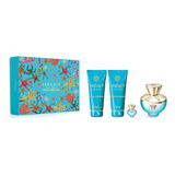 Set Mujer Versace Dylan Turquoise Edt 100 Ml