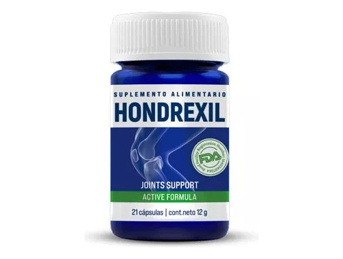 Suplemento Hondrexil 21 Cáps - 100% Original - Sabor Neutro