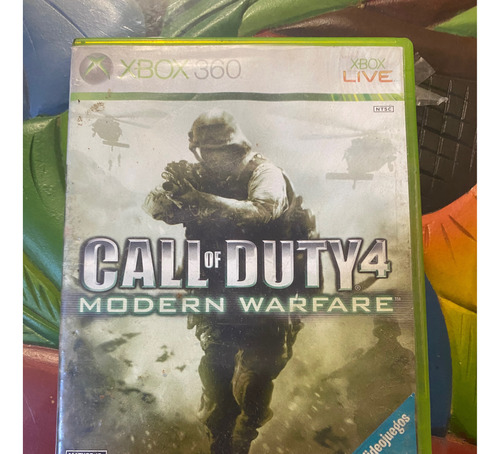 Call Of Duty 4 Modern Warfare Xbox 360 (black,ghost,ops)