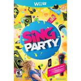 Videojuego Sing Party Con Wiiu Micrófono (wii U)