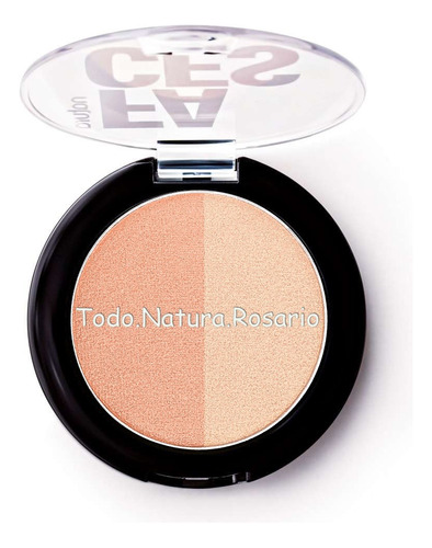 Natura Faces Duo Super Brillo Iluminador Y Sombra 2,5g