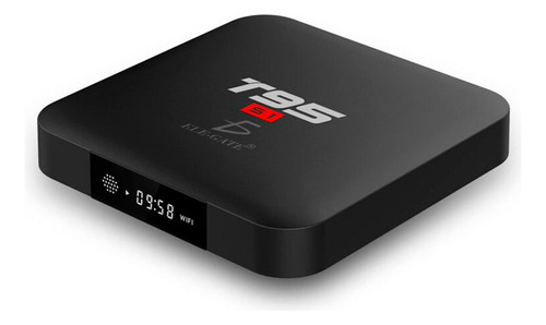 Smart Tv Box Andorid 9.0 Calidad 4k Wifi 2.4+5g Ddr3 2g/16g Color Negro