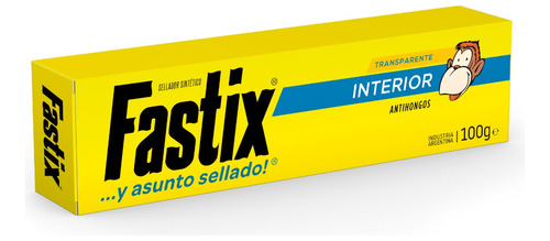 Fastix® - Sellador - Interior Transparente - Pomo 100g