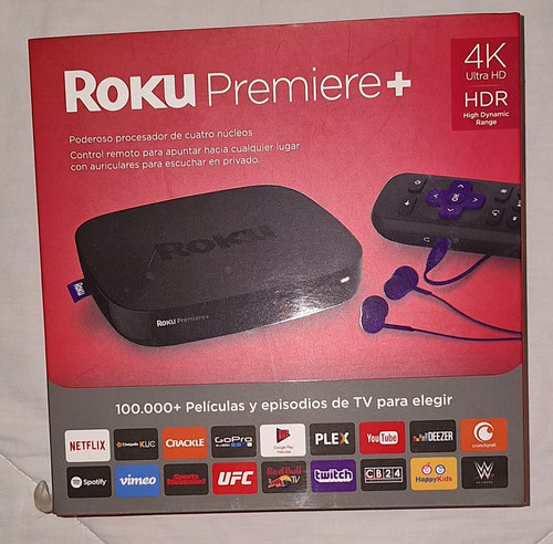 Roku Premiere+ 4630x 4k Negro