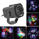 Luces Navideñas Para Proyector Con 16 Patrones De Decoración