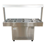 Salad Bar Gastroquil 8 Bandejas Lunchonette Frio Env Gratis