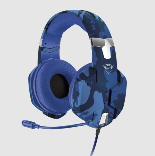 Headset Gamer Trust Carus Blue Ps4
