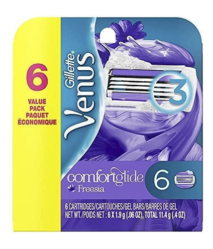 Afeitadoras Gillette Venus Comfortglide Freesia - Repuestos 