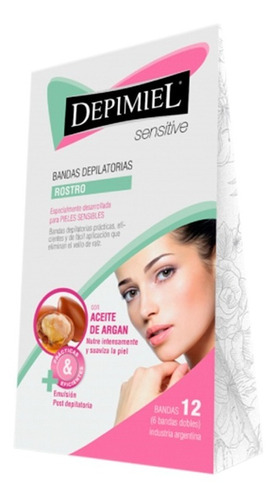 Bandas Depilatorias Para Rostro Pieles Sensibles Depimiel