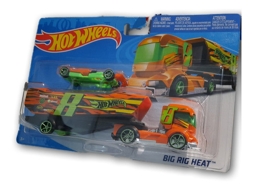 Super Camiones Hot Wheels Incluyen Vehiculo 3+