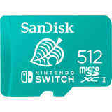 Cartão Sandisk Nintendo Switch Sdsqxao-512g-gnczn 512 Gb