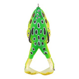 Señuelo Caster Prop Frog 9.5cm 13.5gr Rana Goma Antienganche Color C4
