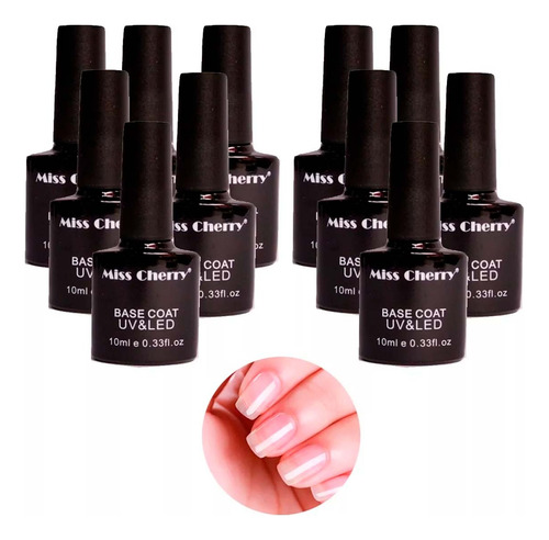 Miss Cherry Gel Esmalte Para Uñas Uvled Semipermanente 12 Pz