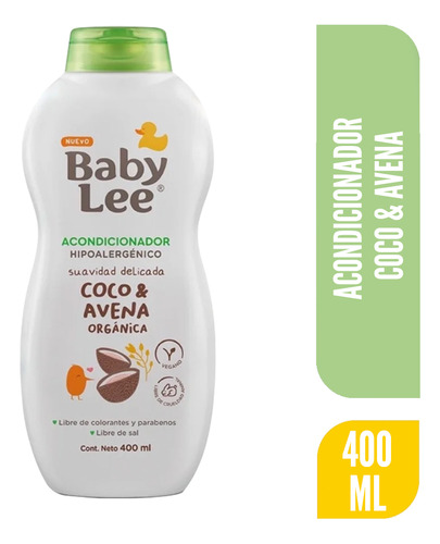  Baby Lee Acondicionador Coco Avena Frasco 400 Ml