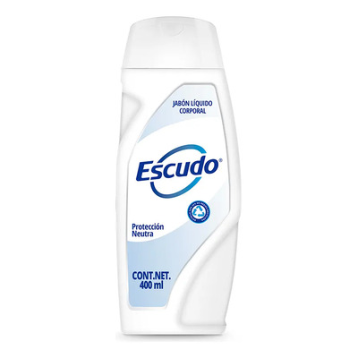 Jabón Líquido Corporal Escudo Antibacterial Protección Neutra 400ml | MercadoLibre