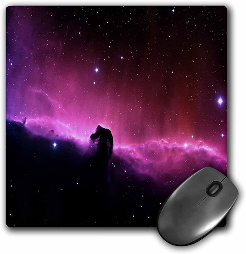 Mouse Pad Imagen Cielo Nebulosa Violeta 8 X 8 Pulgadas