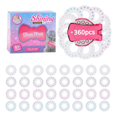 Set De Pegatinas Diamante Máquina Stamp Blink Decorar