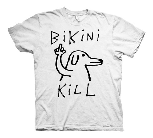 Playera Camiseta Bikini Kill Perro Grosero Banda Punk Unisex