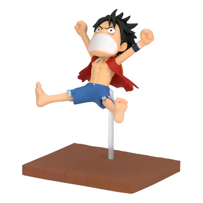 Figura Monkey D. Luffy & Enel One Piece Banpresto