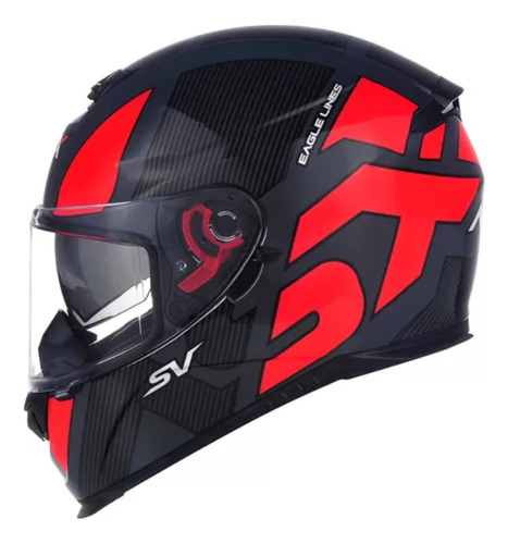 Capacete Axxis Asx Eagle Sv Solid Lines Italy C/óculos Solar