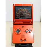 Gameboy Advance Sp Rojo Usado Aceptable Con Cargador
