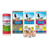 Tubo Masticables Carton Chinchilla Cobayos Refugio Medium