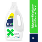 Detergente Liquido Igenix 3 Litros Higienizante - Sin Cloro