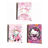 Agenda Hello Kitty + Llaveros + Imanes + Sticker + Regalo