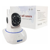 Cámara De Seguridad Hd 1080p Wifi Interior 360 Grados