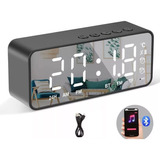 Reloj Despertador Digital Bocina Bluetooth Y Radio Fm