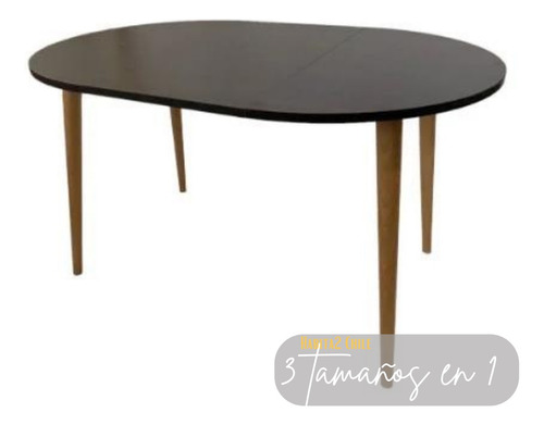 Mesa De Comedor Extensible 100cm,140cm,180cm Expansible 3en1