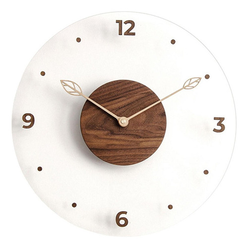 Reloj De Pared Redondo De Madera, Reloj De Pared Grande,