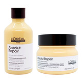 Kit Loreal Absolut Repair Combo Shampoo + Máscara Chico