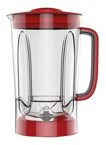 Copo Com Tampa Liquidificador Philco Plq1400 Vermelho Origin