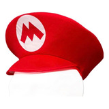 Gorra Mario Bros Boina Disfraz Cosplay Mario Luigi + Bigote