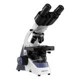 Microscopio Binocular Otica Finita Acromatico 1000x +bateria