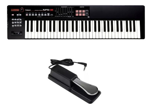 Teclado Roland Sintetizador Xps10 Bk + Pedal Sustain