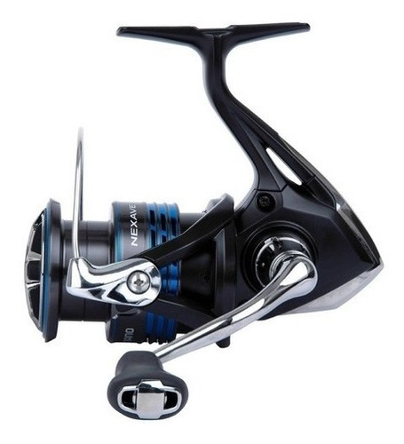 Reel Frontal Shimano Nexave 2500 Hg 4 R 6.2 9 Lb G-free Body Color Negro Lado De La Manija Derecho/izquierdo